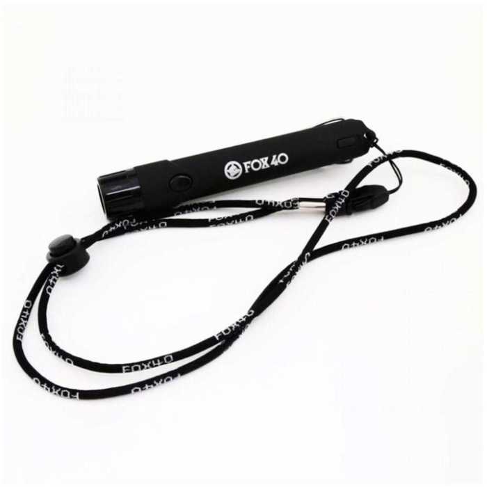 Fluier electronic Fox 40 cu lumină LED – 110 dB, design compact, baterii incluse [6]
