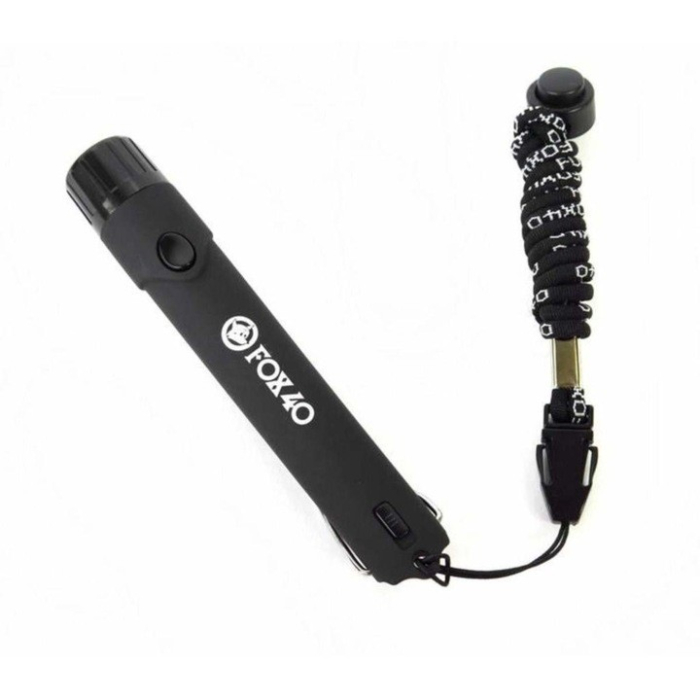 Fluier electronic Fox 40 cu lumină LED – 110 dB, design compact, baterii incluse [7]