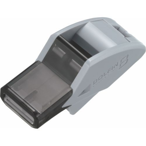 Fluier Molten Dolfin B gri, cu snur  pentru baschet [4]