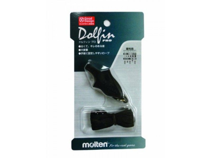 MOLTEN DOLPHIN PRO WDFPBK REFEREE WHISTLE [5]