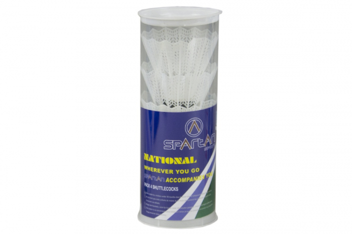 Badminton Shuttlecock Spartan 10 pcs [2]