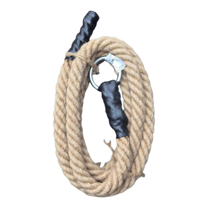 Franghie de catarat din iuta, Ø 30 mm, cu sistem de prindere, lungime 5 m [2]