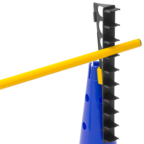 Gardulet antrenament Team Sport 2 conuri rosii+ baston, inaltime 84 cm [4]