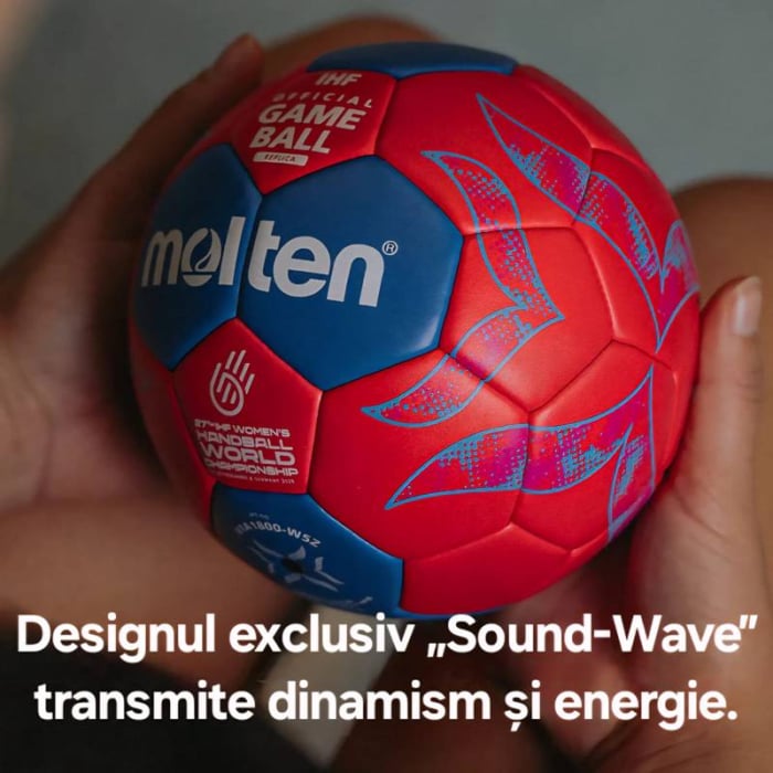 Molten H00X300 Mini Handball | Size 00 | Official IHF Souvenir Ball [4]