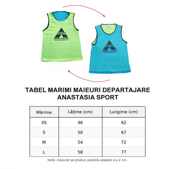 Reverse mesh bib Anastasia Sport blu / yellow [2]