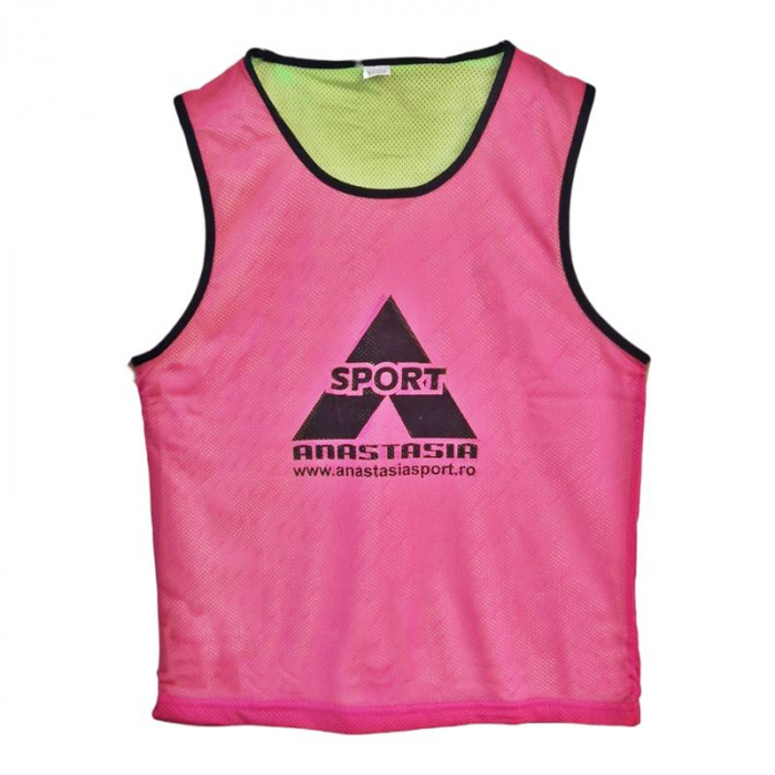 Reverse mesh bib Anastasia Sport pink / green [3]