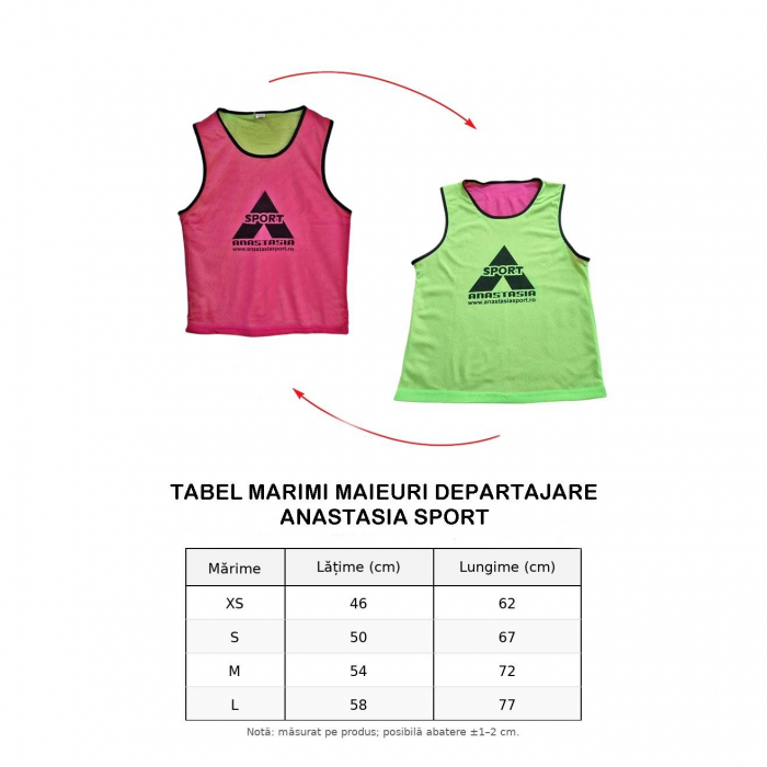 Reverse mesh bib Anastasia Sport pink / green [2]