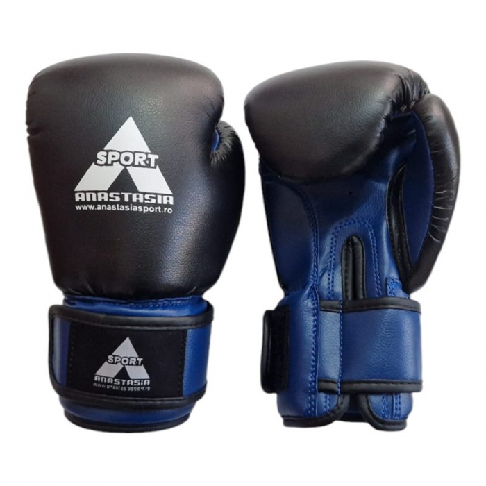 Anastasia Sport boxing gloves juniors, 6 OZ, blue black [5]