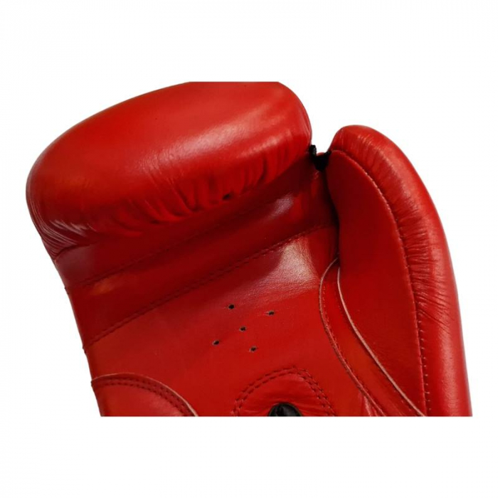 Anastasia Sport Professional Boxing Fight Gloves – Genuine Leather, Red, Training & Competition [10]