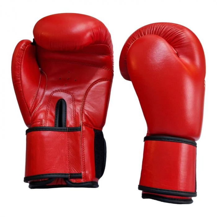 Anastasia Sport Professional Boxing Fight Gloves – Genuine Leather, Red, Training & Competition [13]