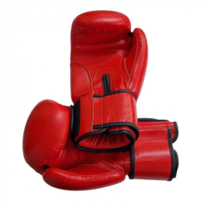 Anastasia Sport Professional Boxing Fight Gloves – Genuine Leather, Red, Training & Competition [11]