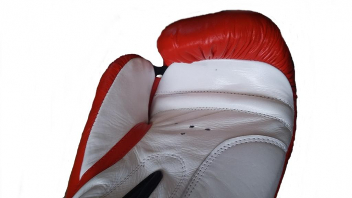 Manusi box lupta Anastasia, piele naturala, rosii, marime 10 OZ [8]