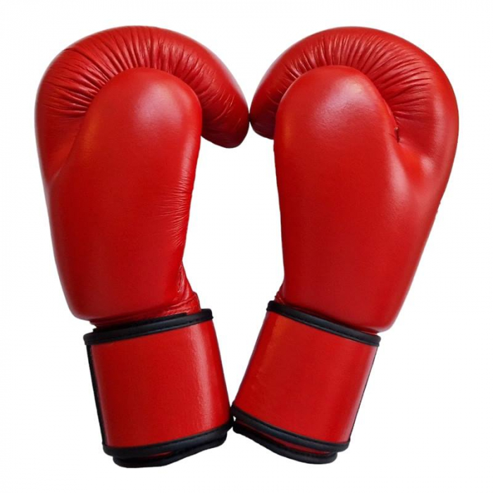 Anastasia Sport Professional Boxing Fight Gloves – Genuine Leather, Red, Training & Competition [12]