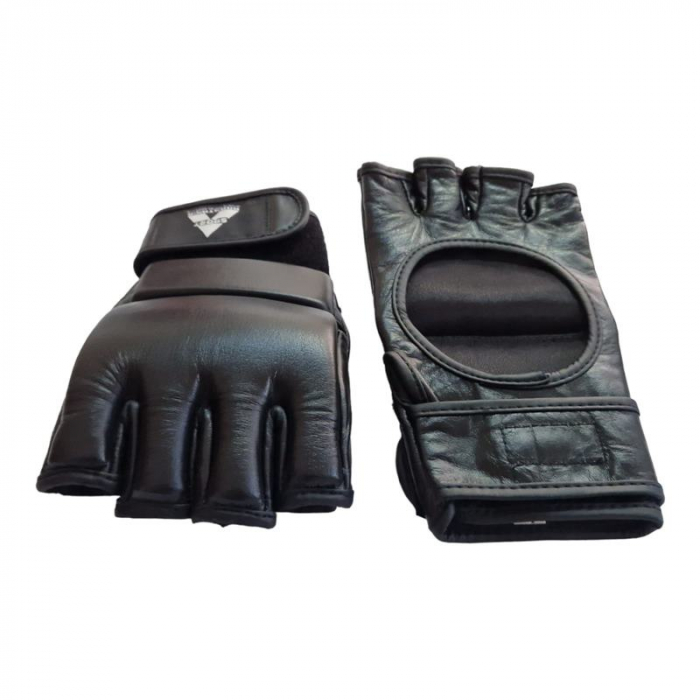 Manusi MMA Anastasia Sport piele naturala neagra, antrenament, marime L [6]