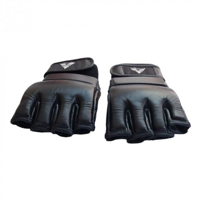 Manusi MMA Anastasia Sport piele naturala neagra, antrenament, marime L [5]