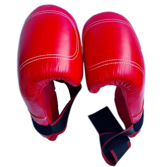 Anastasia Sport Punching Bag Gloves Natural Leather, Red, Kickboxing/MMA Training [5]