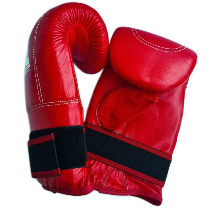 Anastasia Sport Punching Bag Gloves Natural Leather, Red, Kickboxing/MMA Training [12]