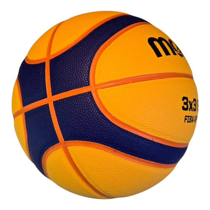 Set cadou baschet 3x3 Molten B33T5000 – minge aprobata FIBA + pompa + rucsac + ambalare sarbatori [8]