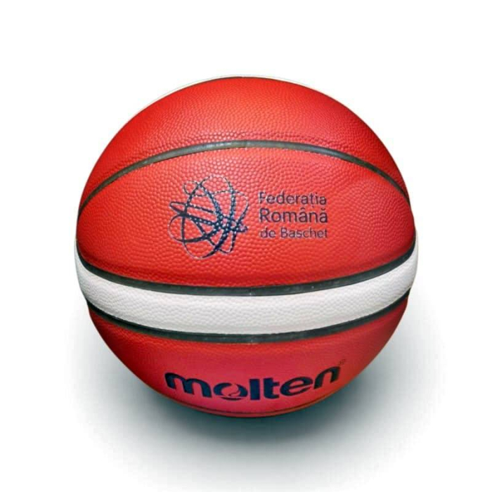 Molten B5G3850-RO Basketball, FRB Logo, FIBA Approved 2023–2027, Size 5, Indoor/Outdoor [3]