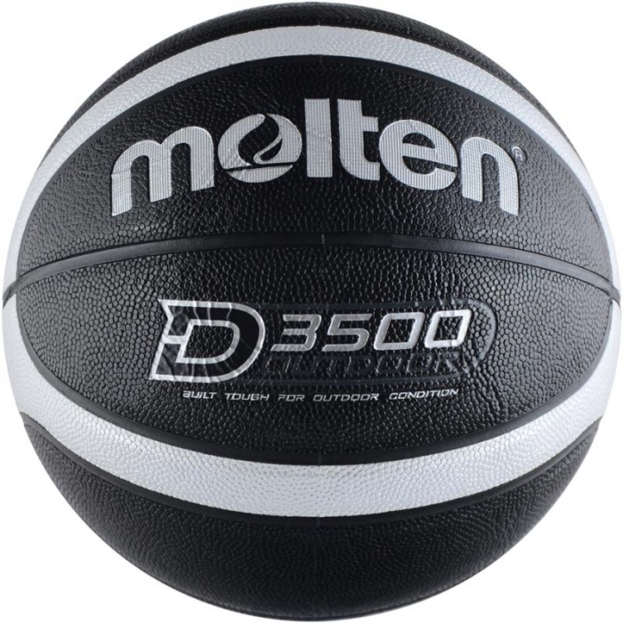 Minge baschet Molten, B6D3500-KS marime 6, speciala outdoor, black [4]