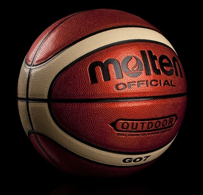 Molten B6D3500 basketball size 6, special outdoor, orange with yellow [2]