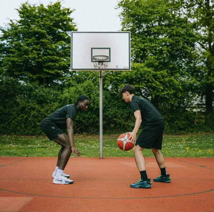 Minge baschet Molten B6G3850-RO, logo FRB, FIBA Approved 2023-2027, mărime 6, indoor/outdoor [8]