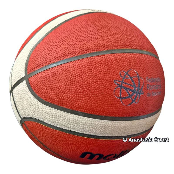 Minge baschet Molten B6G3850-RO, logo FRB, FIBA Approved 2023-2027, mărime 6, indoor/outdoor [3]
