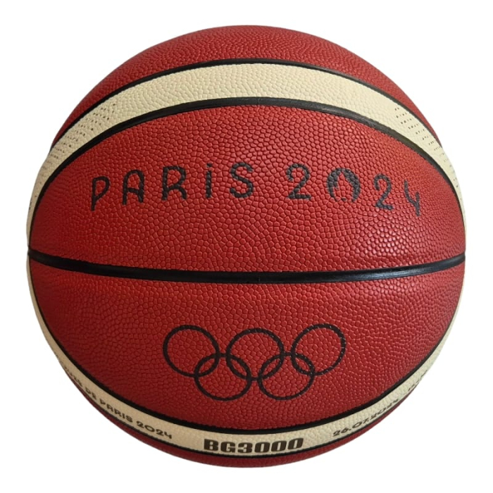 Minge baschet Molten B7G3000 Paris 2024, marimea 7, indoor/outdoor, PVC rezistent, pentru scoala si liceu [5]