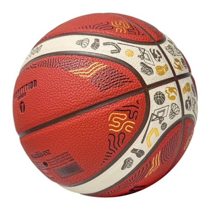Minge baschet Molten B7G3800-E5Z Eurobaschet, aprobata FIBA, marime 7 [7]