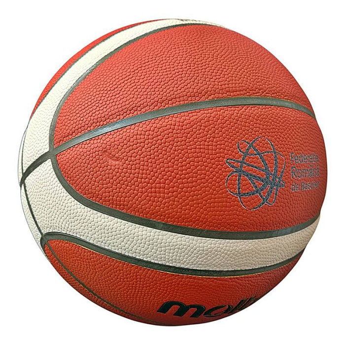Minge baschet Molten B7G3850-RO, FIBA Approved 2023–2027, mărime 7, indoor/outdoor, logo FRB [3]