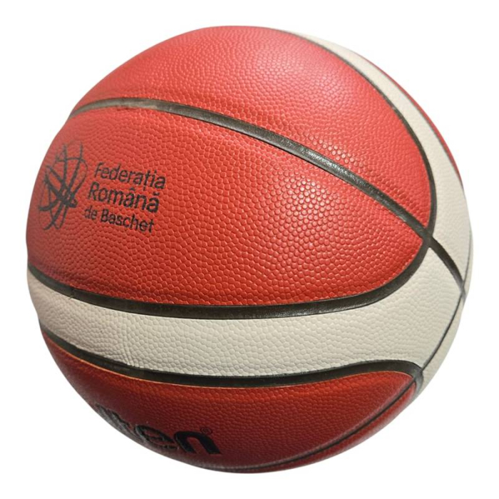 Minge baschet Molten B7G4050-RO, LOGO FRB, aprobata FIBA, marime 7, competitie [5]