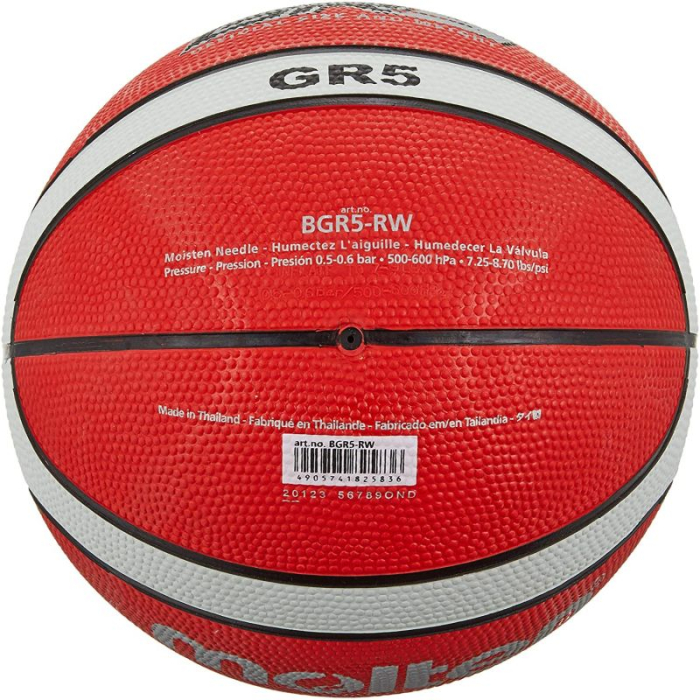 Minge baschet Molten GR5-RW cauciuc premium, marime 5 [5]