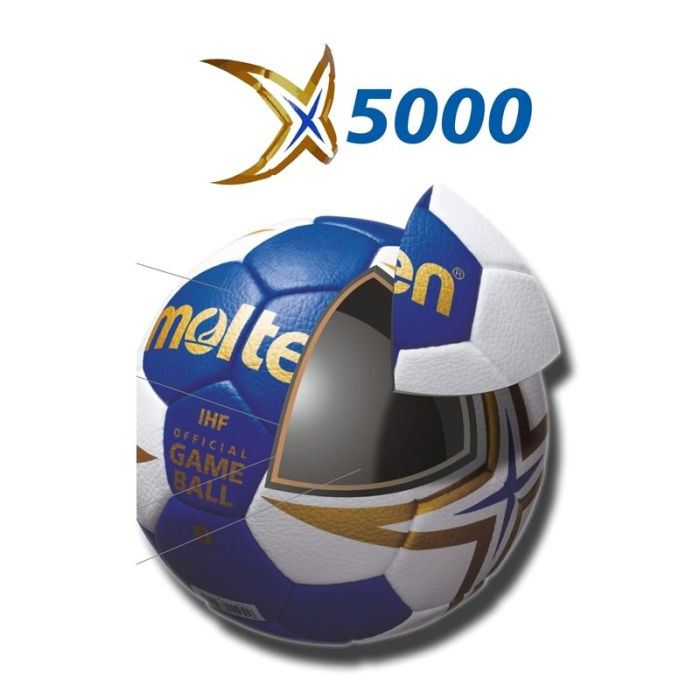 Handball ball Molten H3X5000-BW IHF - OFFICIAL GAME BALL, size 3 [7]
