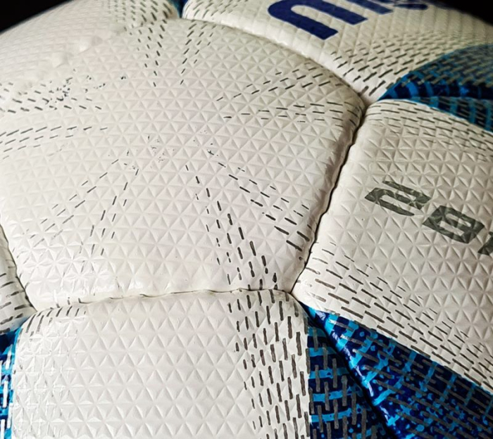 Minge fotbal Molten F4A2810, marime 4, cusuta manual, piele PU [7]