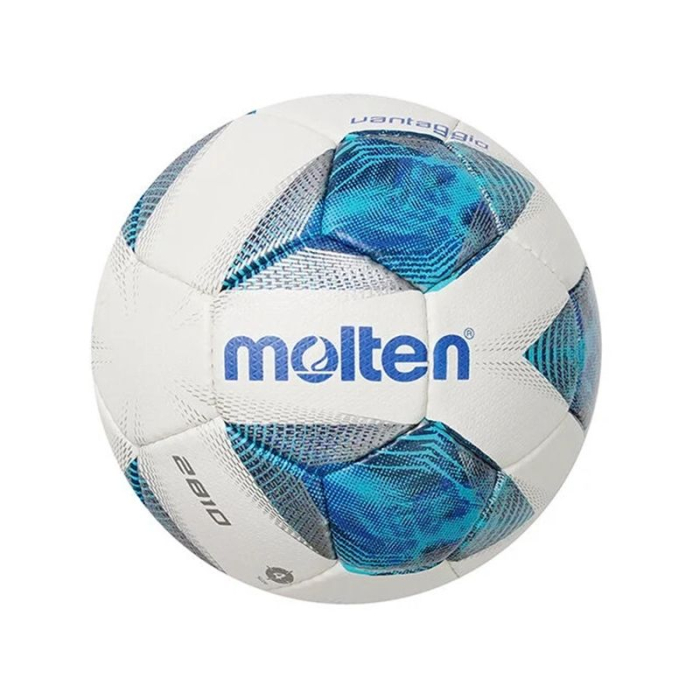 Minge fotbal Molten F4A2810, marime 4, cusuta manual, piele PU [4]
