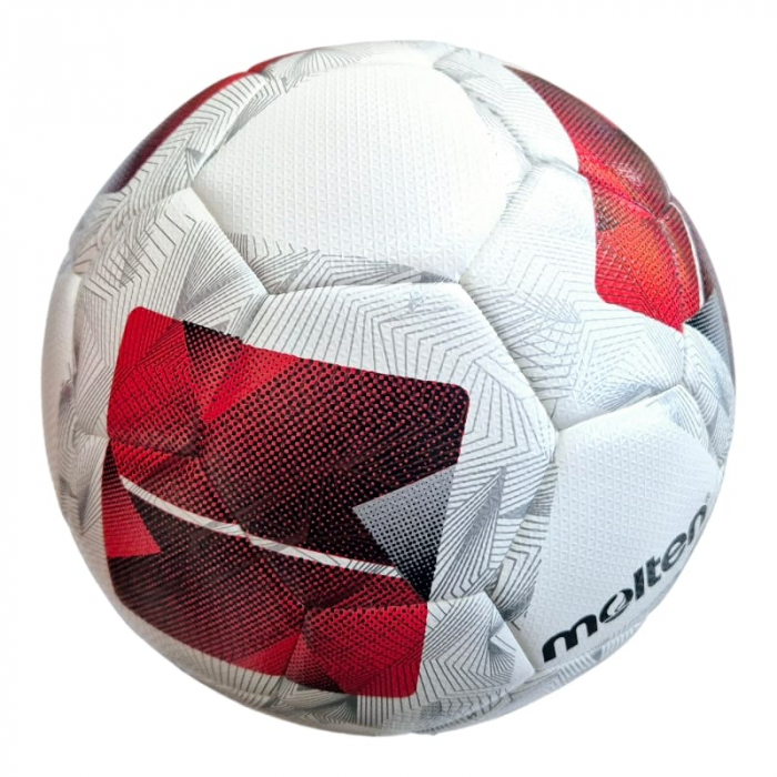 Pachet 10 mingi fotbal Molten F5N3600, cusaturi sigilate - tehnologie inovativa, marime 5 [7]