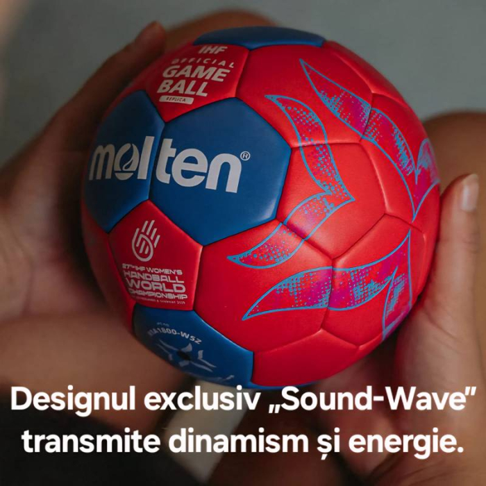 Molten H0A1800 Handball Size 0 – Training Ball, IHF Women’s World Championship 2025 Design [4]