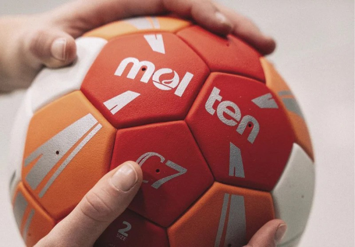 Handball Molten H0C3500-RO (C7 Claw), Size 0, Red/Orange – Super Grip Ball for Beginners [6]