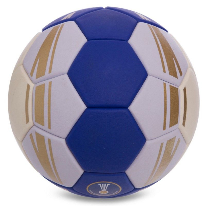Minge handbal Molten H0C3500 speciala pentru incepatori, super grip, marime 0, alb cu albastru [8]