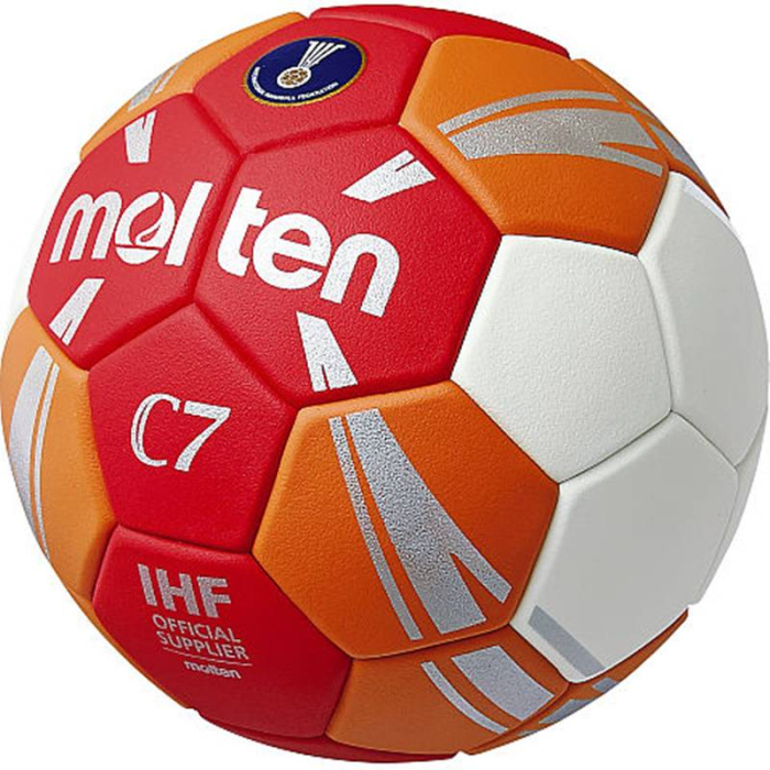 Molten H1C3500 C7 Claw Handball, Size 1, Red/White, Super Grip for Beginners [6]