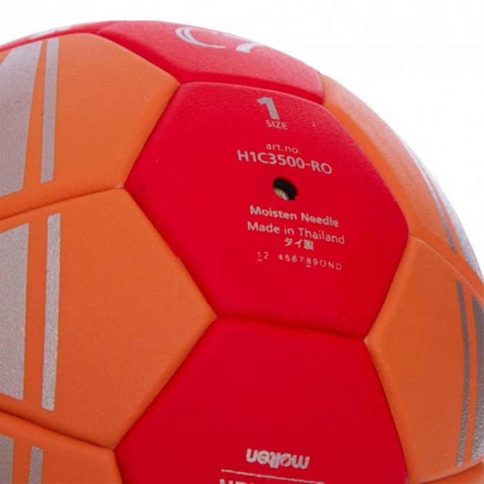 Molten H1C3500 C7 Claw Handball, Size 1, Red/White, Super Grip for Beginners [7]