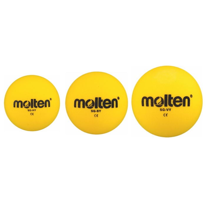 Minge soft Molten SG-VY din burete, Ø 210 mm, 290 g, pentru copii, galben [5]