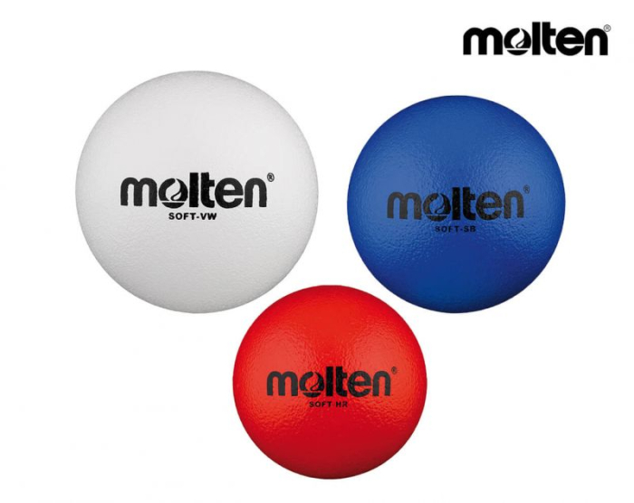 Molten SOFT-HR Soft Ball, Foam, Ø 160 mm, 100 g – Red [5]