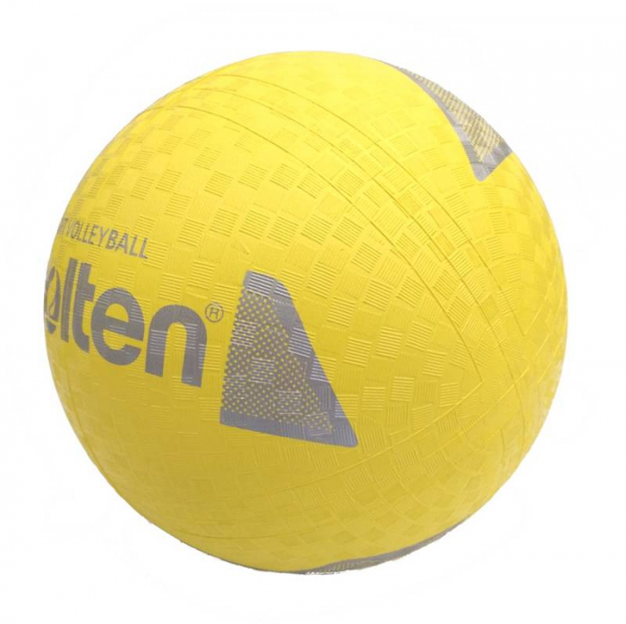 Molten S2Y1250-Y Soft Volleyball – Premium Rubber, Yellow, 160 g, Ø 210 mm [4]