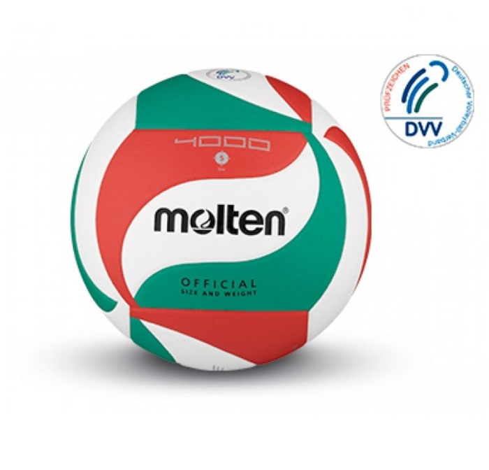 Pack of 3 Molten V5M4000 DVV2 Volleyballs + Carry Bag [7]