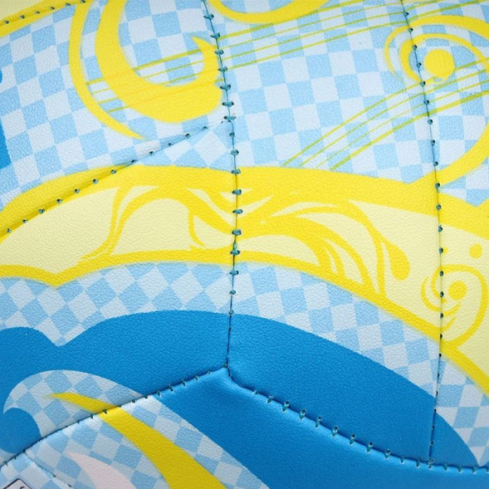 Minge volei plaja Molten V5B1502-C, albastru cu galben, soft [5]