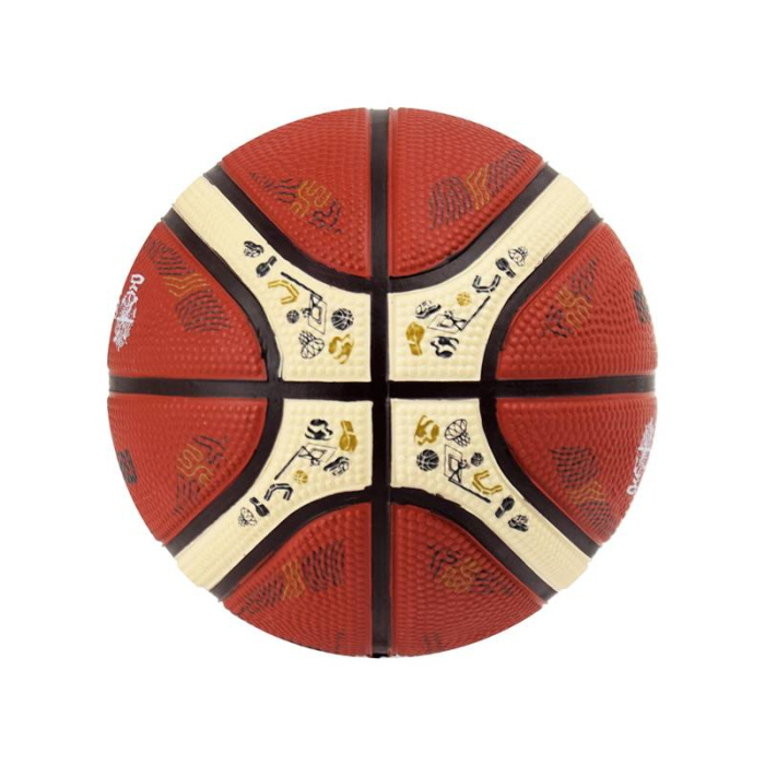 Molten B1G200‑E5Z Mini Basketball EuroBasket 2025 – Size 1, Indoor/Outdoor, for Kids [4]