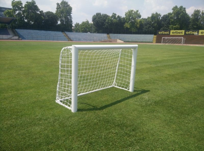 Mini-football goal 1,8 x 1,2 m made of 120 x 100 oval aluminium [3]