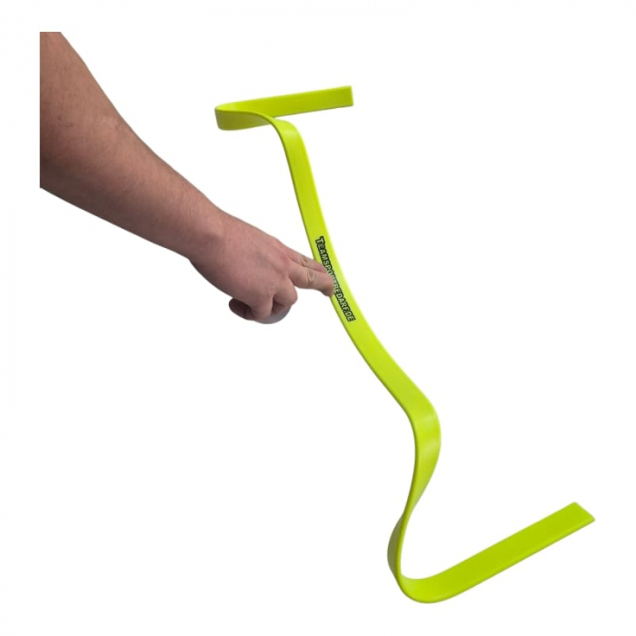 Obstacol antrenament Team flexibil, inaltime 15 cm, galben [5]