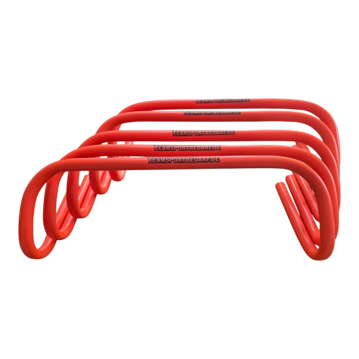 Set 5 obstacole antrenament Team, inaltime 15 cm, portocalii [3]